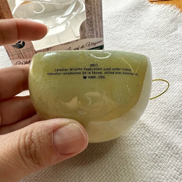 Hallmark Seasons 2011 Canadian Wildlife Federation Deer Christmas Ornament - Picture 3 of 5